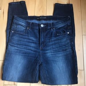 Express Jeans Ankle Leggings Size 10 High-rise